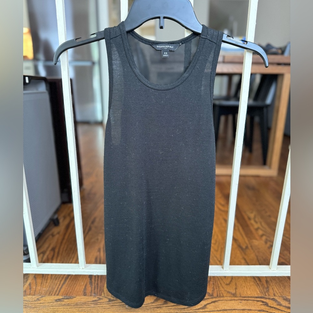 Banana Republic Black Knit Top